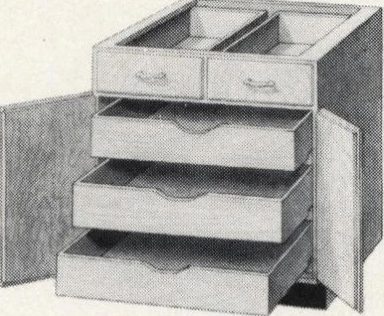 An illustration from Dealers price book no. 156: qualitybilt woodwork, 1918, leaf 113