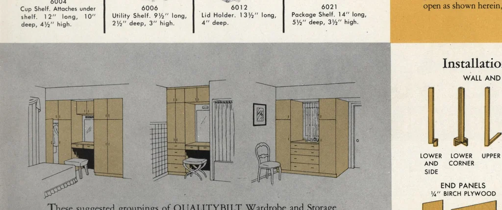 An illustration from Dealers price book no. 156: qualitybilt woodwork, 1918, leaf 113