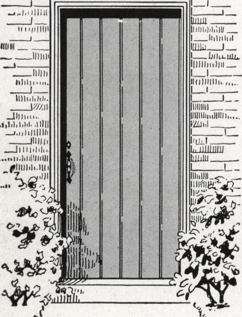 An illustration from Dealers price book no. 156: qualitybilt woodwork, 1918, leaf 17