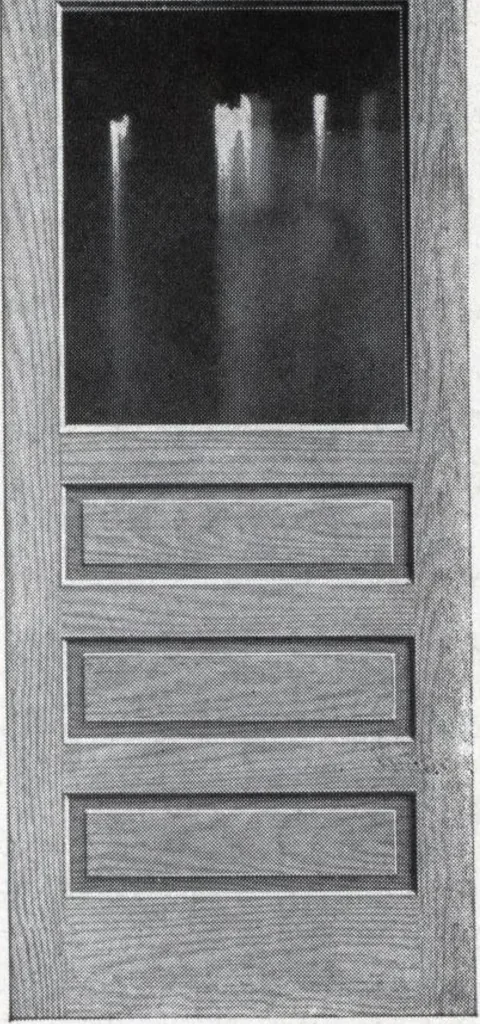 An illustration from Dealers price book no. 156: qualitybilt woodwork, 1918, leaf 22