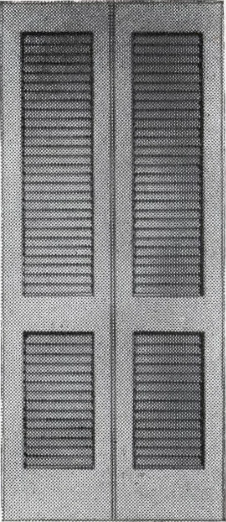An illustration from Dealers price book no. 156: qualitybilt woodwork, 1918, leaf 23