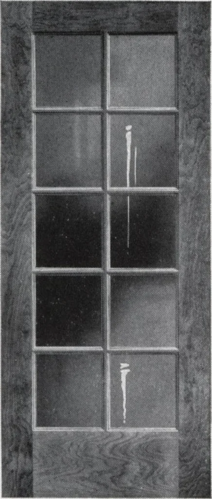 An illustration from Dealers price book no. 156: qualitybilt woodwork, 1918, leaf 24