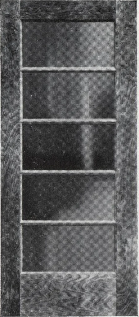 An illustration from Dealers price book no. 156: qualitybilt woodwork, 1918, leaf 24