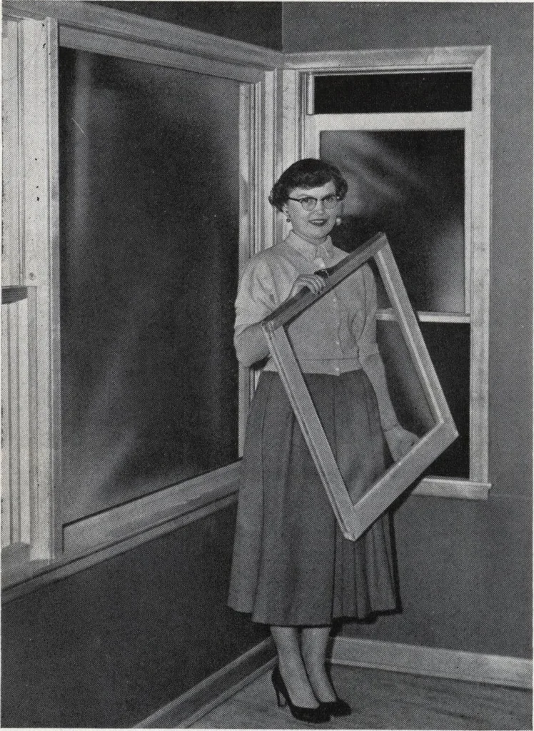 An illustration from Dealers price book no. 156: qualitybilt woodwork, 1918, leaf 37