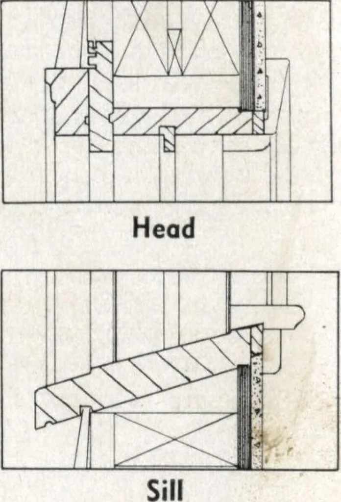 An illustration from Dealers price book no. 156: qualitybilt woodwork, 1918, leaf 37