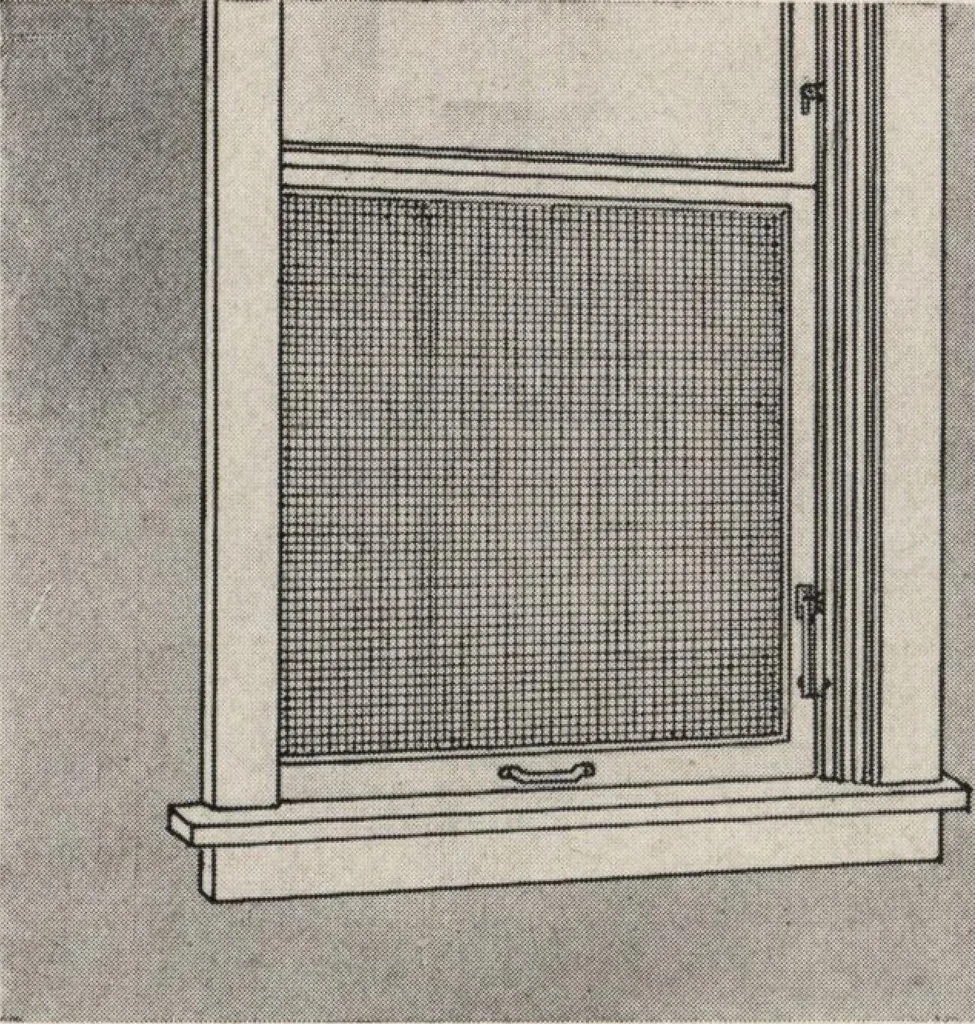 An illustration from Dealers price book no. 156: qualitybilt woodwork, 1918, leaf 47