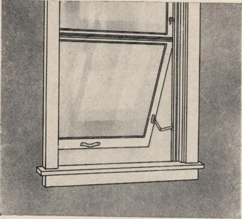 An illustration from Dealers price book no. 156: qualitybilt woodwork, 1918, leaf 47