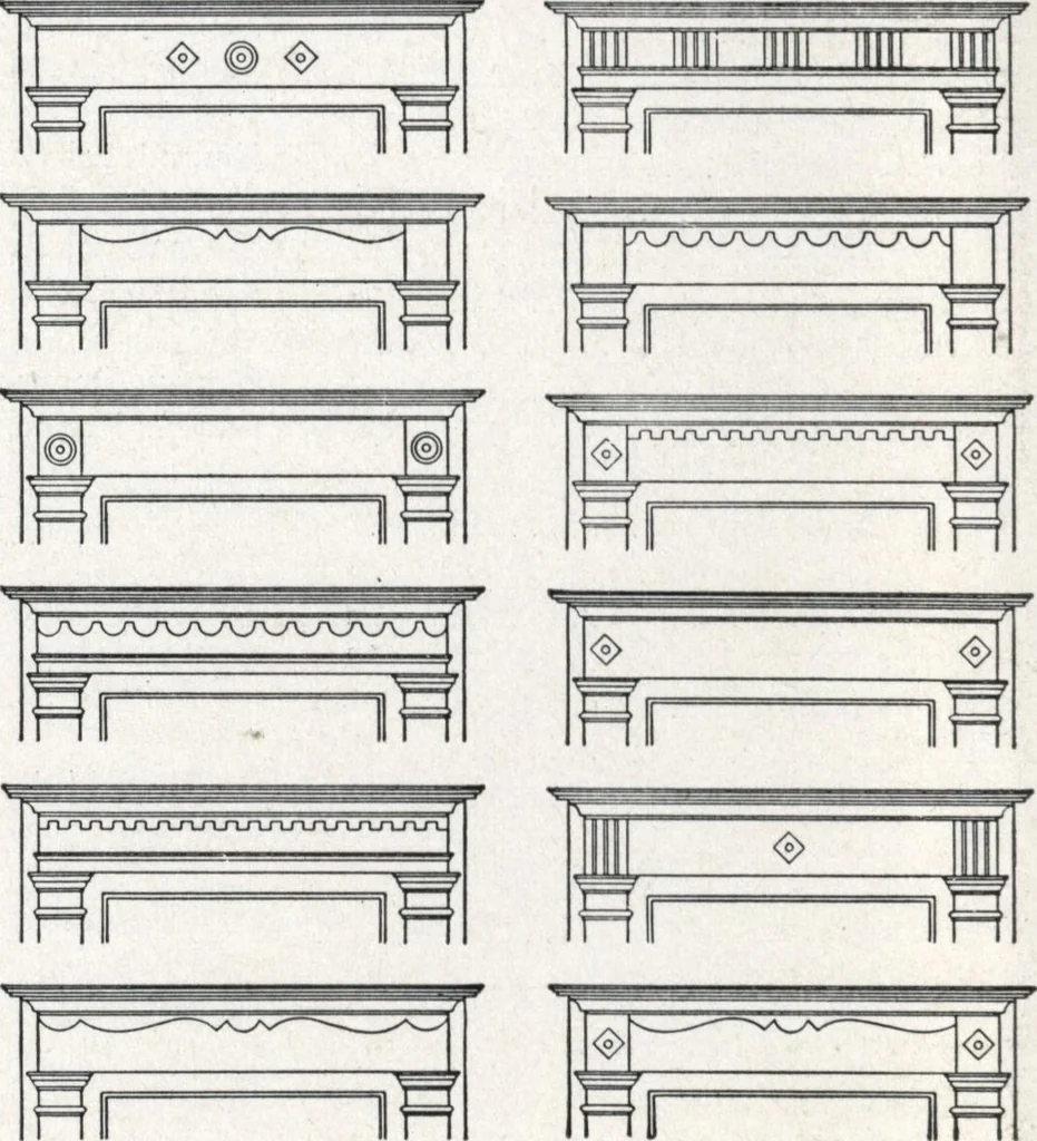 An illustration from Dealers price book no. 156: qualitybilt woodwork, 1918, leaf 5