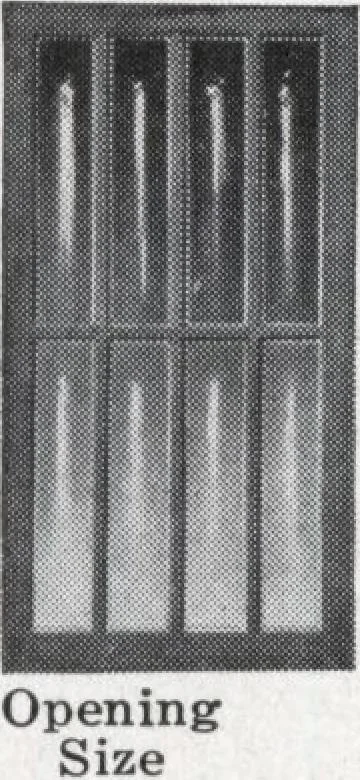 An illustration from Dealers price book no. 156: qualitybilt woodwork, 1918, leaf 52