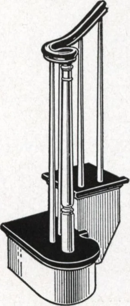 An illustration from Dealers price book no. 156: qualitybilt woodwork, 1918, leaf 54