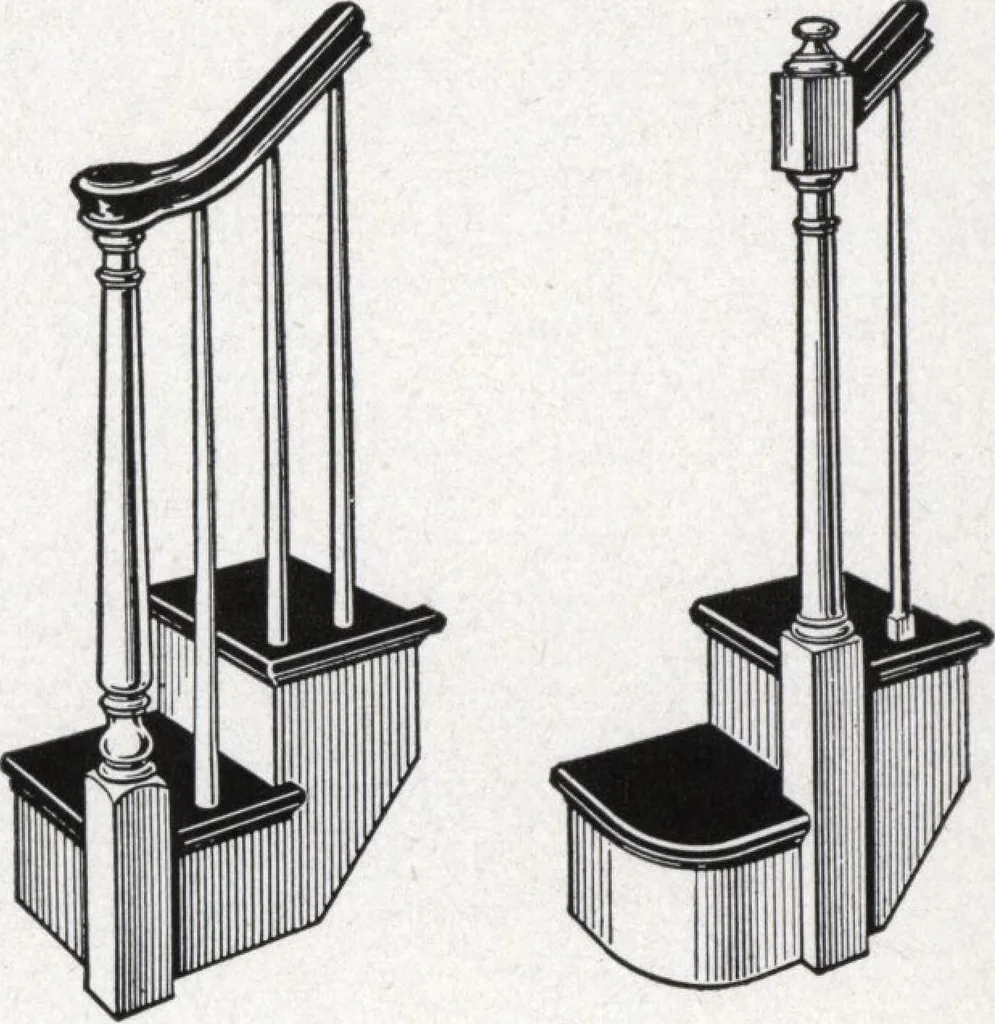 An illustration from Dealers price book no. 156: qualitybilt woodwork, 1918, leaf 54