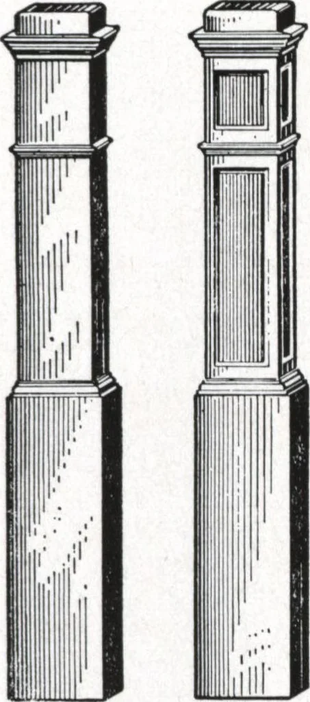 An illustration from Dealers price book no. 156: qualitybilt woodwork, 1918, leaf 55