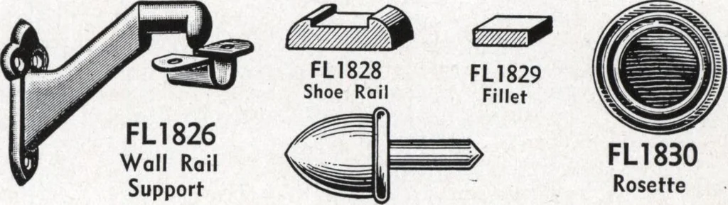 An illustration from Dealers price book no. 156: qualitybilt woodwork, 1918, leaf 55