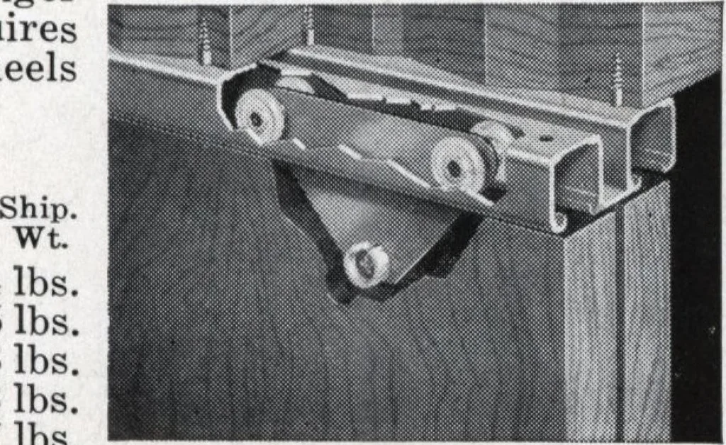 An illustration from Dealers price book no. 156: qualitybilt woodwork, 1918, leaf 65