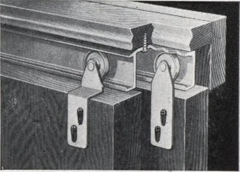 An illustration from Dealers price book no. 156: qualitybilt woodwork, 1918, leaf 65