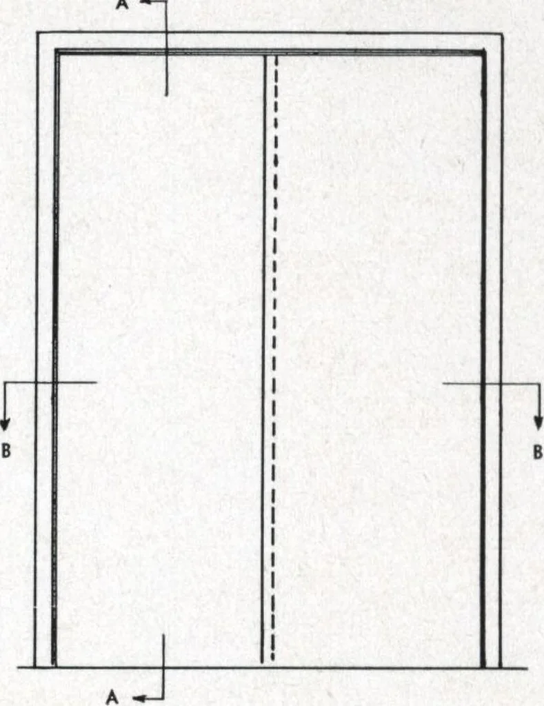 An illustration from Dealers price book no. 156: qualitybilt woodwork, 1918, leaf 66