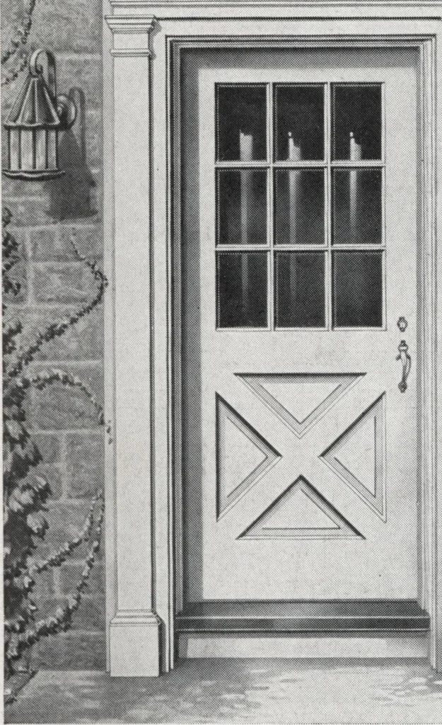 An illustration from Dealers price book no. 156: qualitybilt woodwork, 1918, leaf 8
