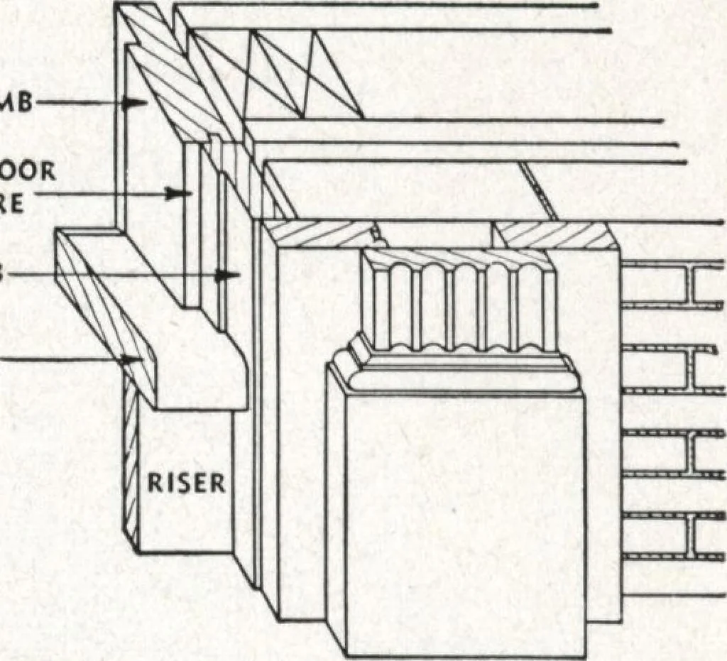 An illustration from Dealers price book no. 156: qualitybilt woodwork, 1918, leaf 9