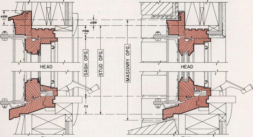 An illustration from Dealers price book no. 156: qualitybilt woodwork, 1918, leaf 90