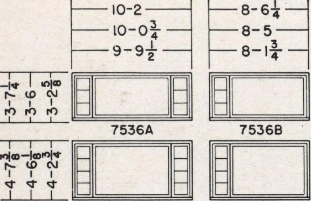 An illustration from Dealers price book no. 156: qualitybilt woodwork, 1918, leaf 92