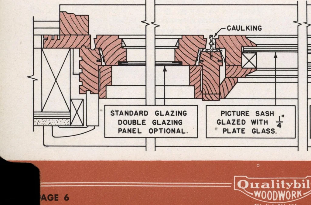 An illustration from Dealers price book no. 156: qualitybilt woodwork, 1918, leaf 92