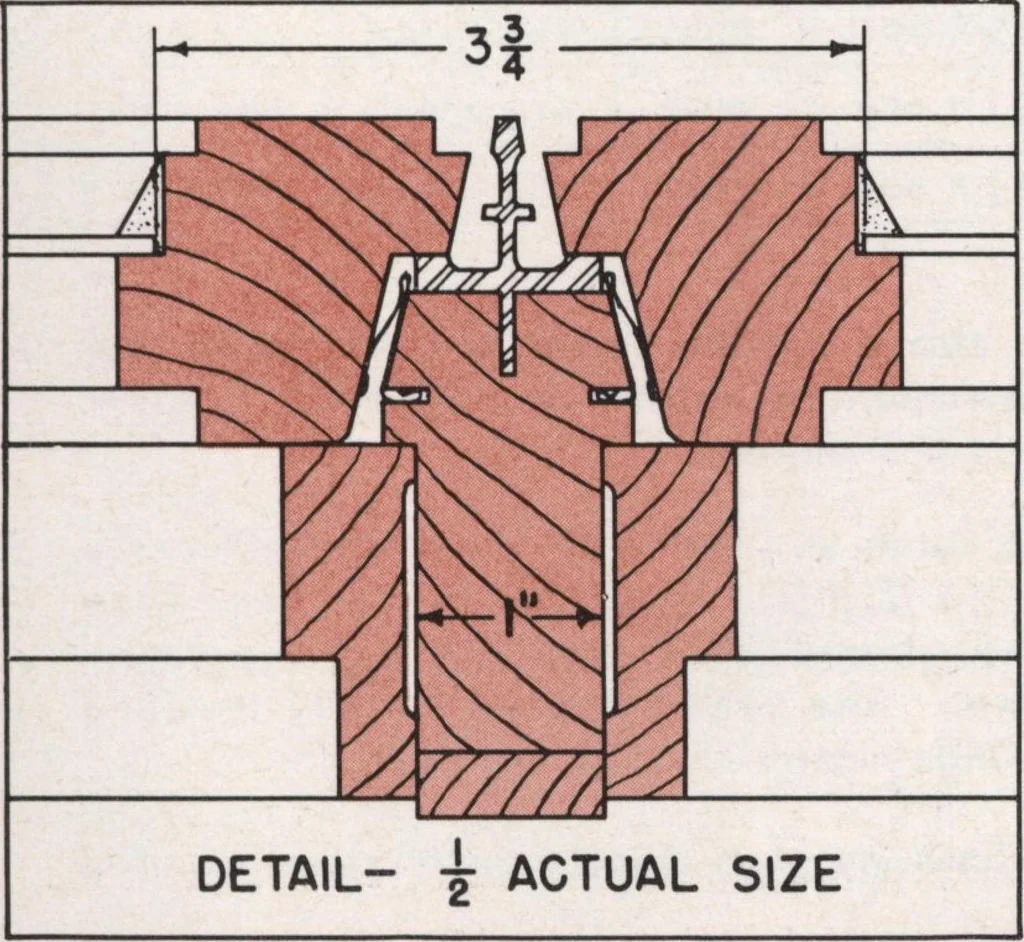 An illustration from Dealers price book no. 156: qualitybilt woodwork, 1918, leaf 93