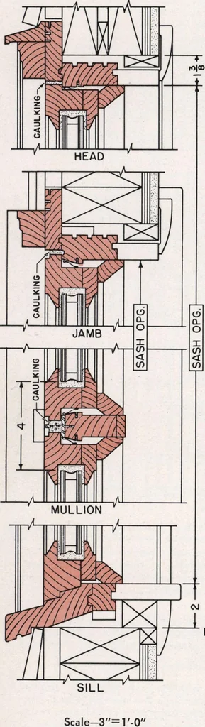 An illustration from Dealers price book no. 156: qualitybilt woodwork, 1918, leaf 94
