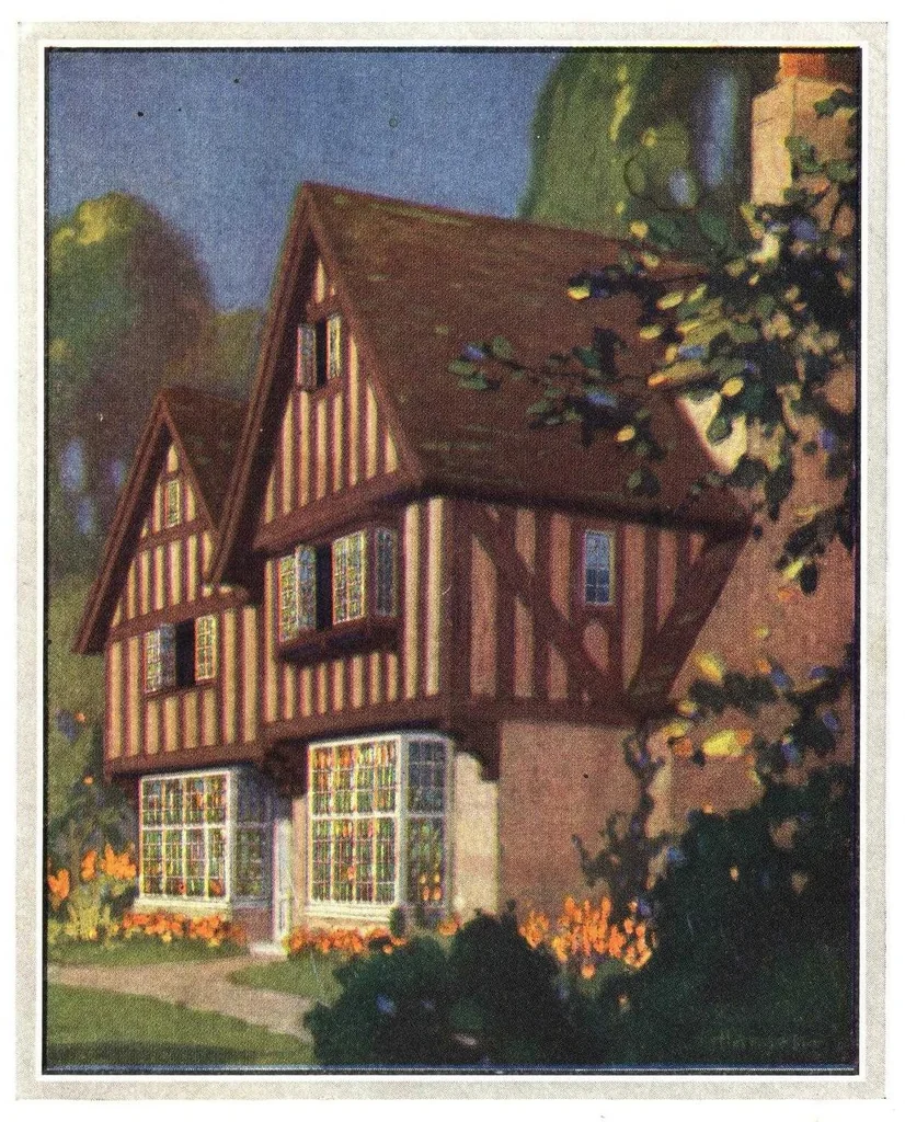 An illustration from Decorating the home., 1926, leaf 0