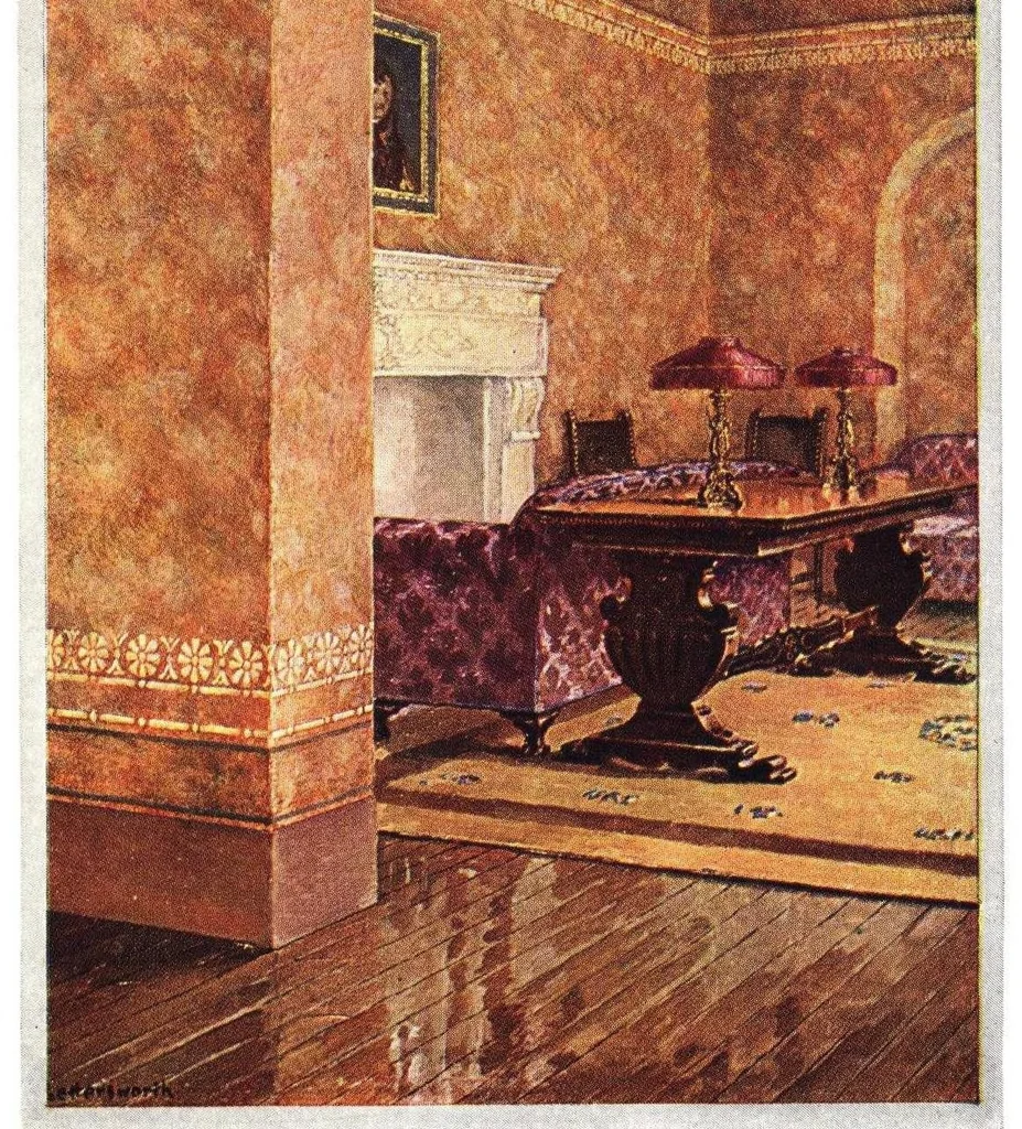 An illustration from Decorating the home., 1926, leaf 34