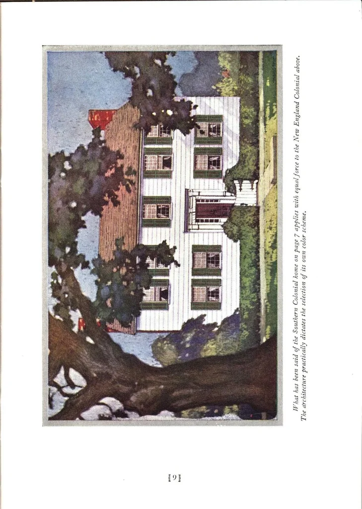 An illustration from Decorating the home., 1926, leaf 8