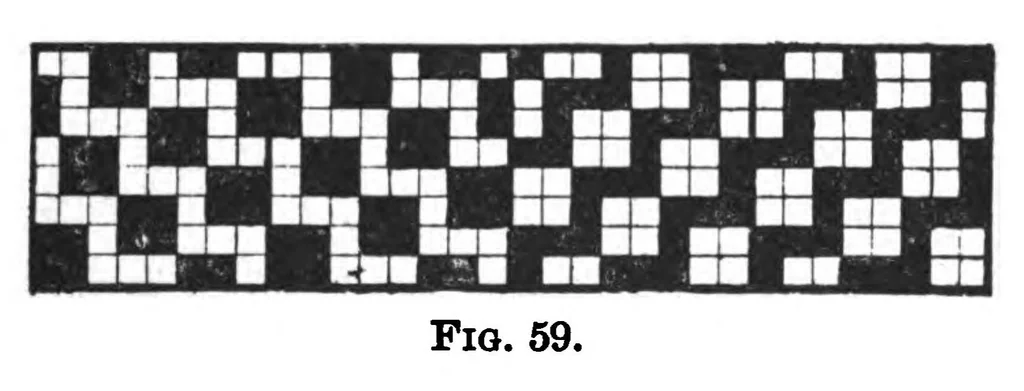 An illustration from Decorative and fancy textile fabrics, 1898, leaf 123