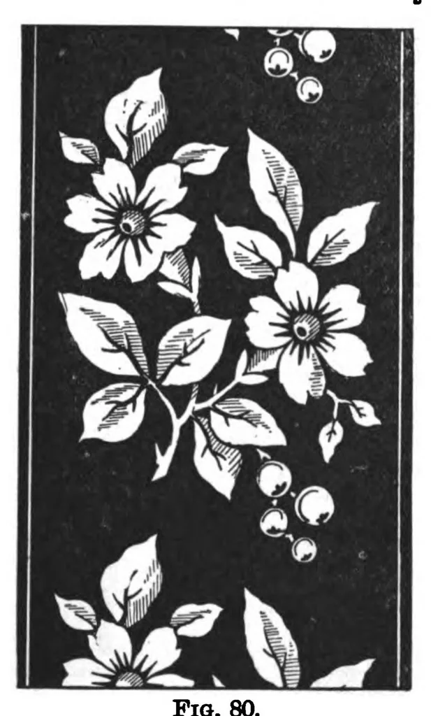 An illustration from Decorative and fancy textile fabrics, 1898, leaf 147