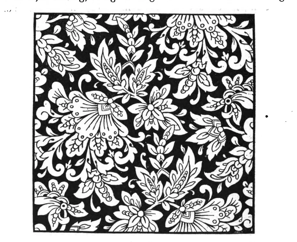An illustration from Decorative and fancy textile fabrics, 1898, leaf 26