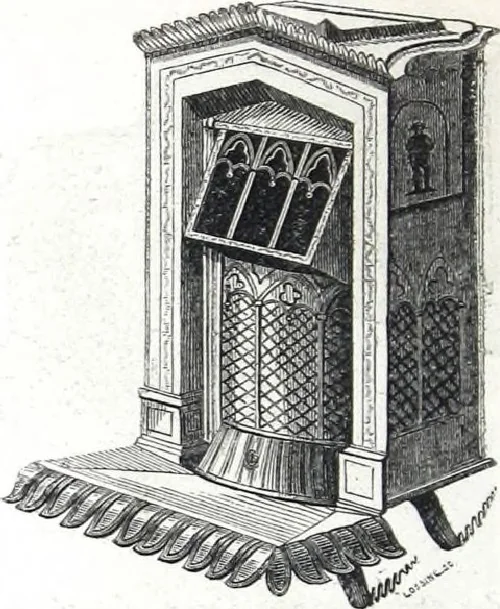 An illustration from Description of stoves, furnaces, bath tubs, garden vases and ventilators, 1843, leaf 11