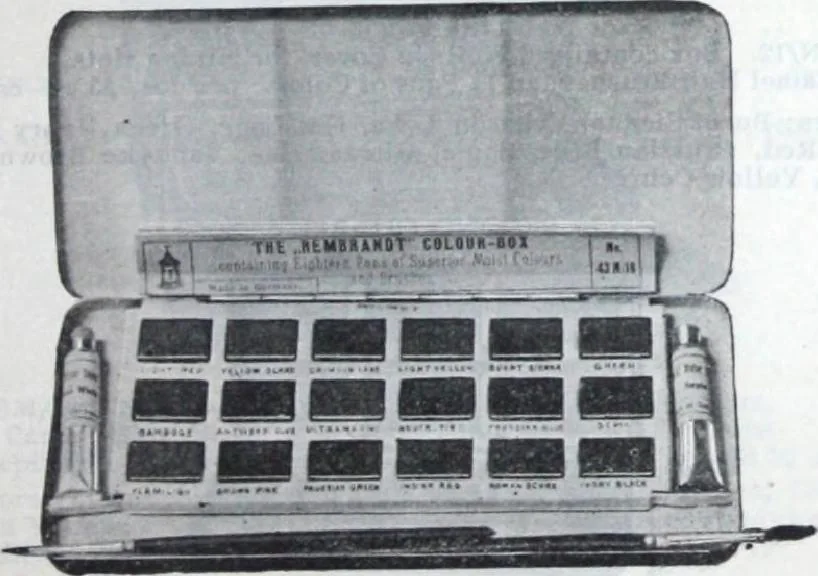 An illustration from Descriptive catalogue 1914 : Frost & Adams Co. importers and dealers in artists' materials, architects', engineers' draughtsmen's supplies, mathematical instruments and pyrography requisites., 1914, leaf 120