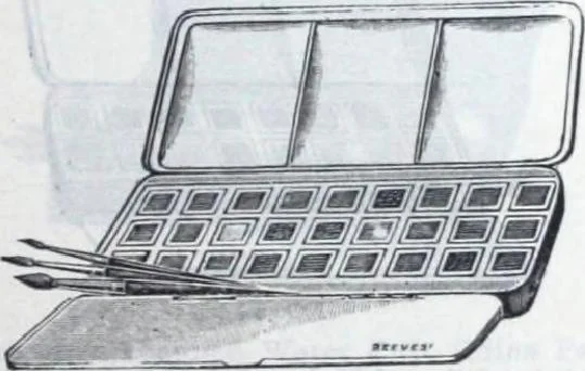 An illustration from Descriptive catalogue 1914 : Frost & Adams Co. importers and dealers in artists' materials, architects', engineers' draughtsmen's supplies, mathematical instruments and pyrography requisites., 1914, leaf 126