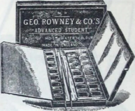 An illustration from Descriptive catalogue 1914 : Frost & Adams Co. importers and dealers in artists' materials, architects', engineers' draughtsmen's supplies, mathematical instruments and pyrography requisites., 1914, leaf 135