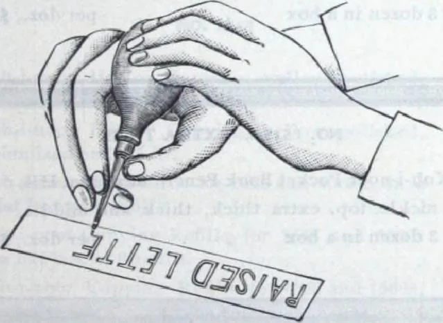 An illustration from Descriptive catalogue 1914 : Frost & Adams Co. importers and dealers in artists' materials, architects', engineers' draughtsmen's supplies, mathematical instruments and pyrography requisites., 1914, leaf 196