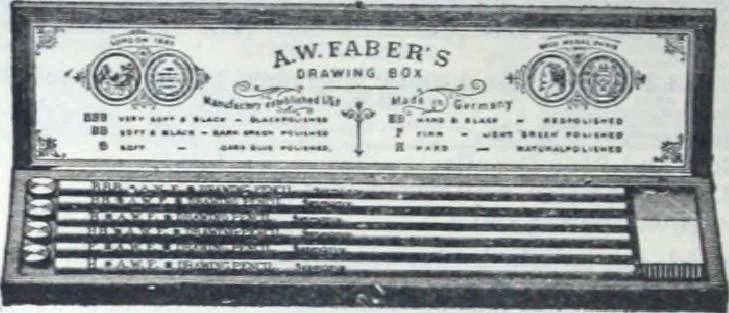 An illustration from Descriptive catalogue 1914 : Frost & Adams Co. importers and dealers in artists' materials, architects', engineers' draughtsmen's supplies, mathematical instruments and pyrography requisites., 1914, leaf 207