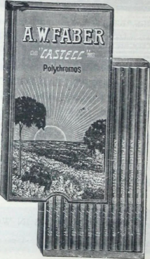 An illustration from Descriptive catalogue 1914 : Frost & Adams Co. importers and dealers in artists' materials, architects', engineers' draughtsmen's supplies, mathematical instruments and pyrography requisites., 1914, leaf 209