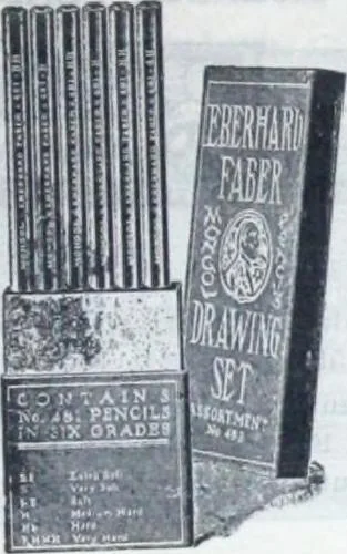 An illustration from Descriptive catalogue 1914 : Frost & Adams Co. importers and dealers in artists' materials, architects', engineers' draughtsmen's supplies, mathematical instruments and pyrography requisites., 1914, leaf 214