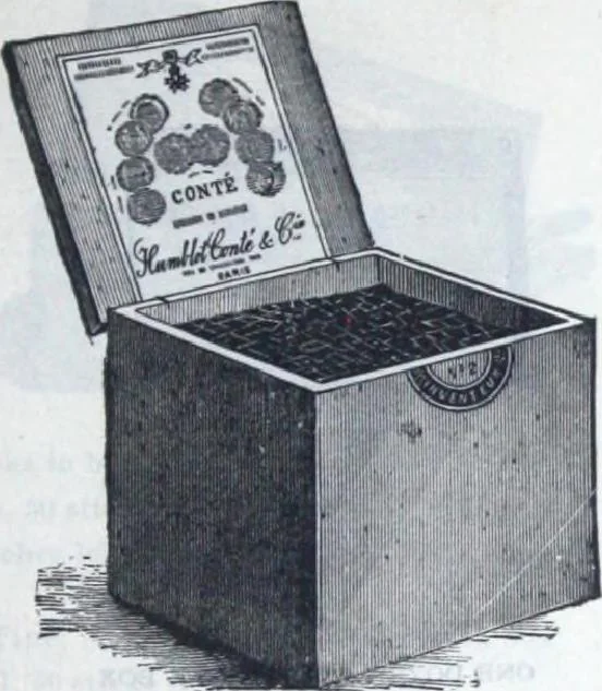 An illustration from Descriptive catalogue 1914 : Frost & Adams Co. importers and dealers in artists' materials, architects', engineers' draughtsmen's supplies, mathematical instruments and pyrography requisites., 1914, leaf 238