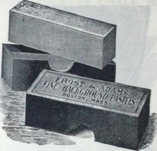 An illustration from Descriptive catalogue 1914 : Frost & Adams Co. importers and dealers in artists' materials, architects', engineers' draughtsmen's supplies, mathematical instruments and pyrography requisites., 1914, leaf 243