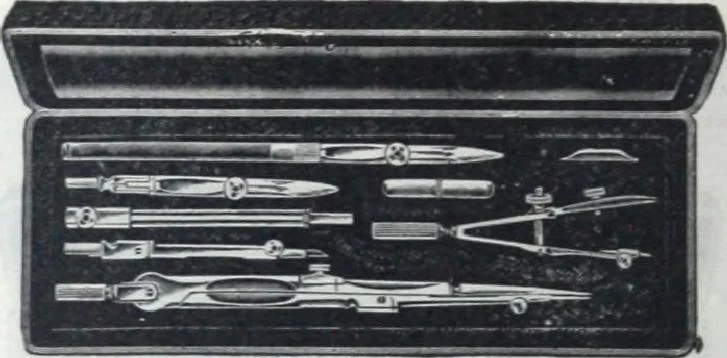 An illustration from Descriptive catalogue 1914 : Frost & Adams Co. importers and dealers in artists' materials, architects', engineers' draughtsmen's supplies, mathematical instruments and pyrography requisites., 1914, leaf 343