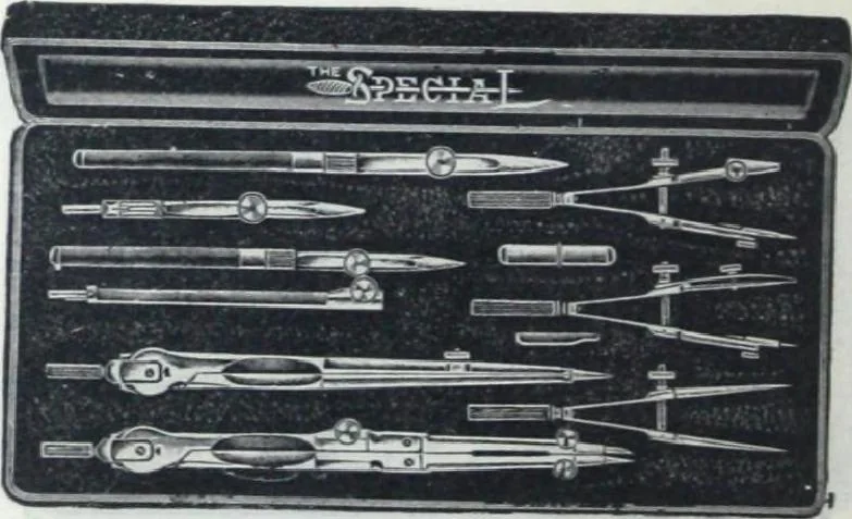 An illustration from Descriptive catalogue 1914 : Frost & Adams Co. importers and dealers in artists' materials, architects', engineers' draughtsmen's supplies, mathematical instruments and pyrography requisites., 1914, leaf 345
