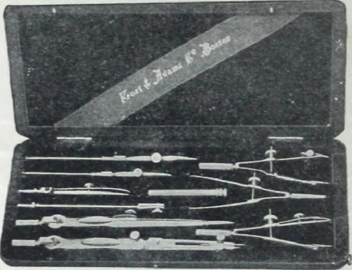 An illustration from Descriptive catalogue 1914 : Frost & Adams Co. importers and dealers in artists' materials, architects', engineers' draughtsmen's supplies, mathematical instruments and pyrography requisites., 1914, leaf 353