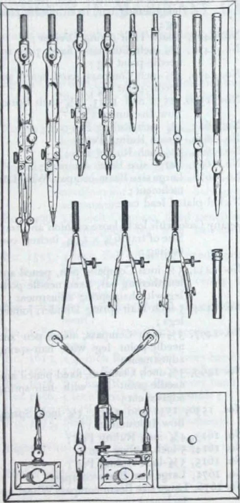An illustration from Descriptive catalogue 1914 : Frost & Adams Co. importers and dealers in artists' materials, architects', engineers' draughtsmen's supplies, mathematical instruments and pyrography requisites., 1914, leaf 372