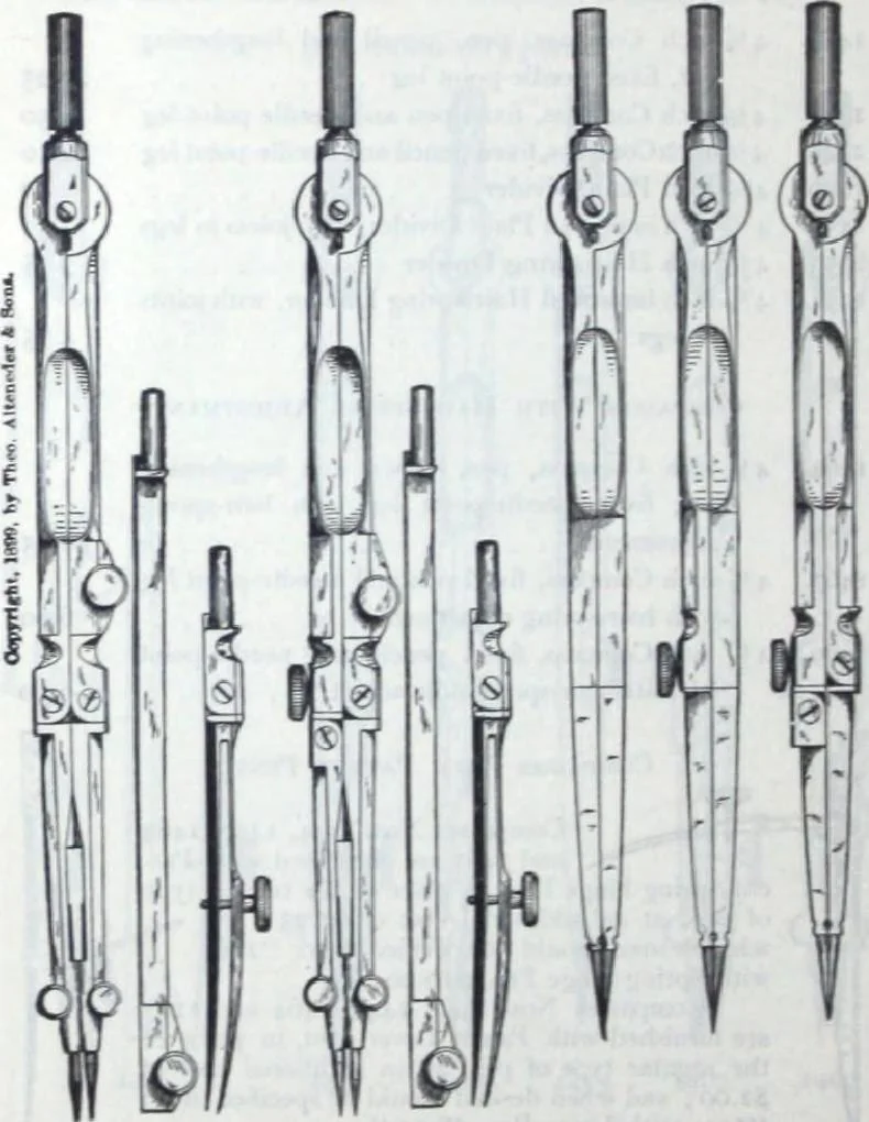 An illustration from Descriptive catalogue 1914 : Frost & Adams Co. importers and dealers in artists' materials, architects', engineers' draughtsmen's supplies, mathematical instruments and pyrography requisites., 1914, leaf 417