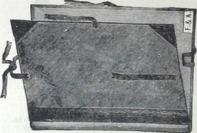 An illustration from Descriptive catalogue 1914 : Frost & Adams Co. importers and dealers in artists' materials, architects', engineers' draughtsmen's supplies, mathematical instruments and pyrography requisites., 1914, leaf 469
