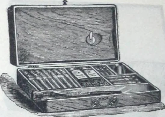 An illustration from Descriptive catalogue 1914 : Frost & Adams Co. importers and dealers in artists' materials, architects', engineers' draughtsmen's supplies, mathematical instruments and pyrography requisites., 1914, leaf 47